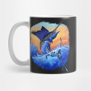 Deep Sea Fishing - Marlin Sport Fishing Gift Mug